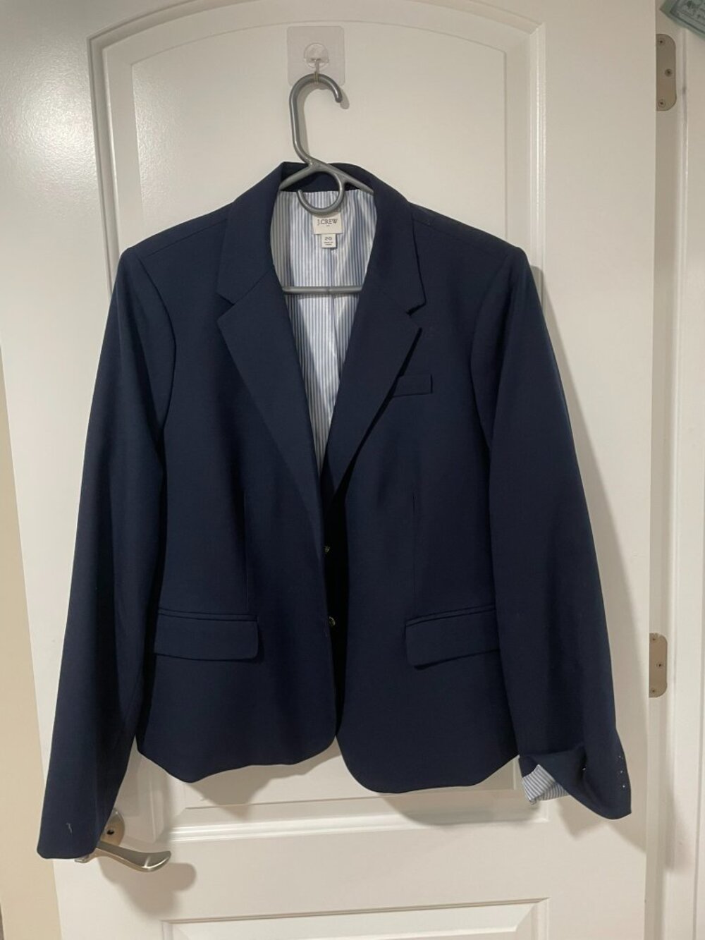 JCrew Factory Schoolboy Blazer Navy - Size 20